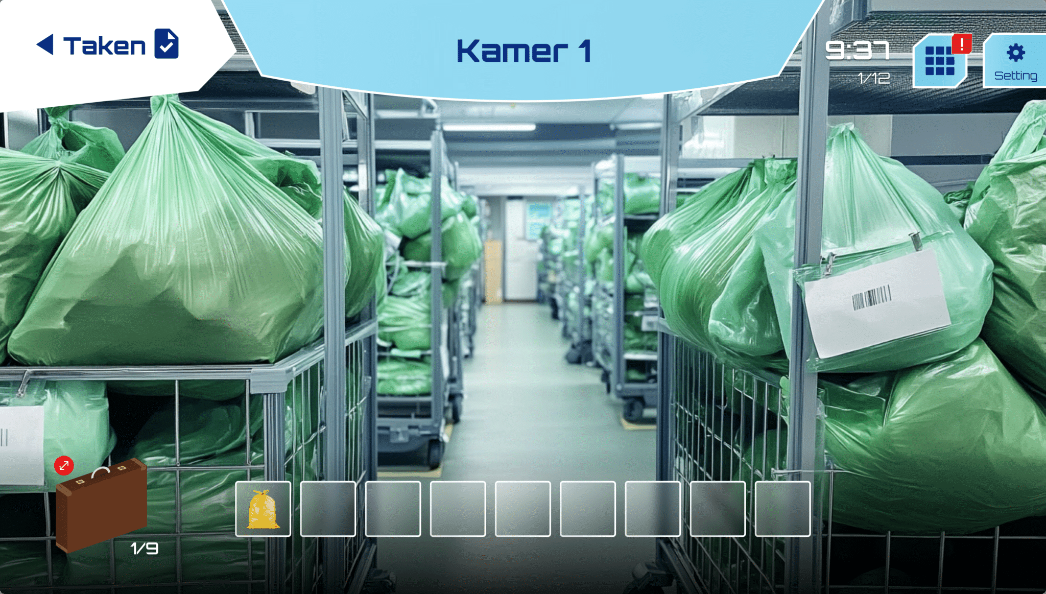 Voorbeeld van een digitale Helden minigame